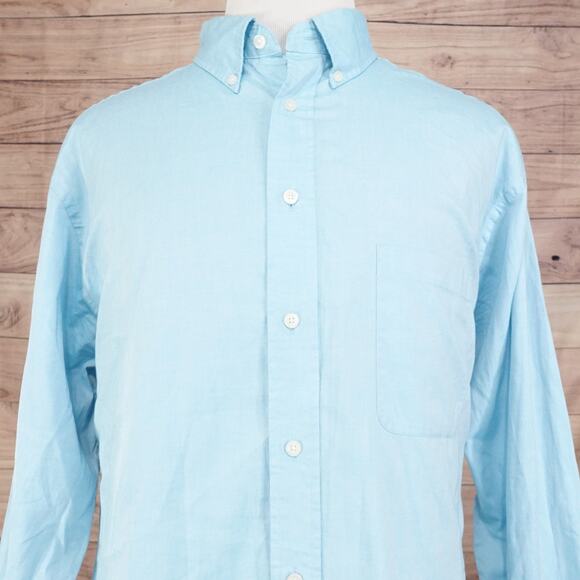 Roundtree & Yorke Shirt Mens XLT Button Down Long Sleeve Pocket Casual Dress -I2 - Picture 1 of 8